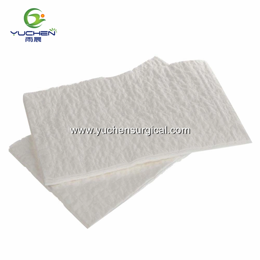 Disposable Surgical Reinforced Hand Paper Woodplup Towel with 4 Ply